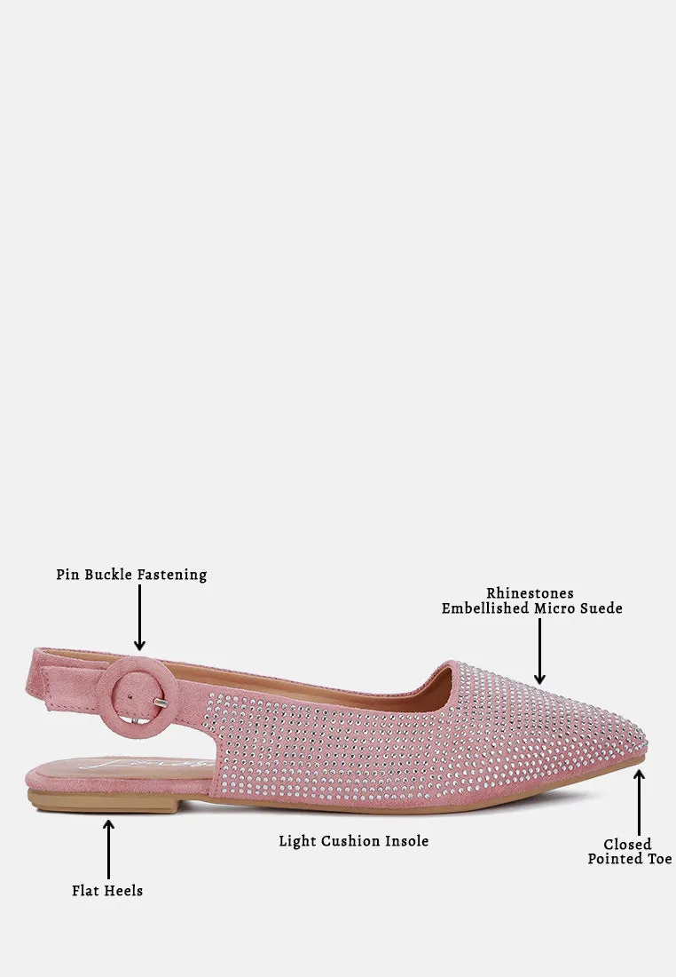 Rhinestones Slingback By Ruw