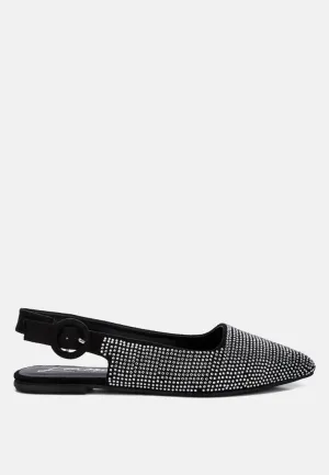 Rhinestones Slingback By Ruw