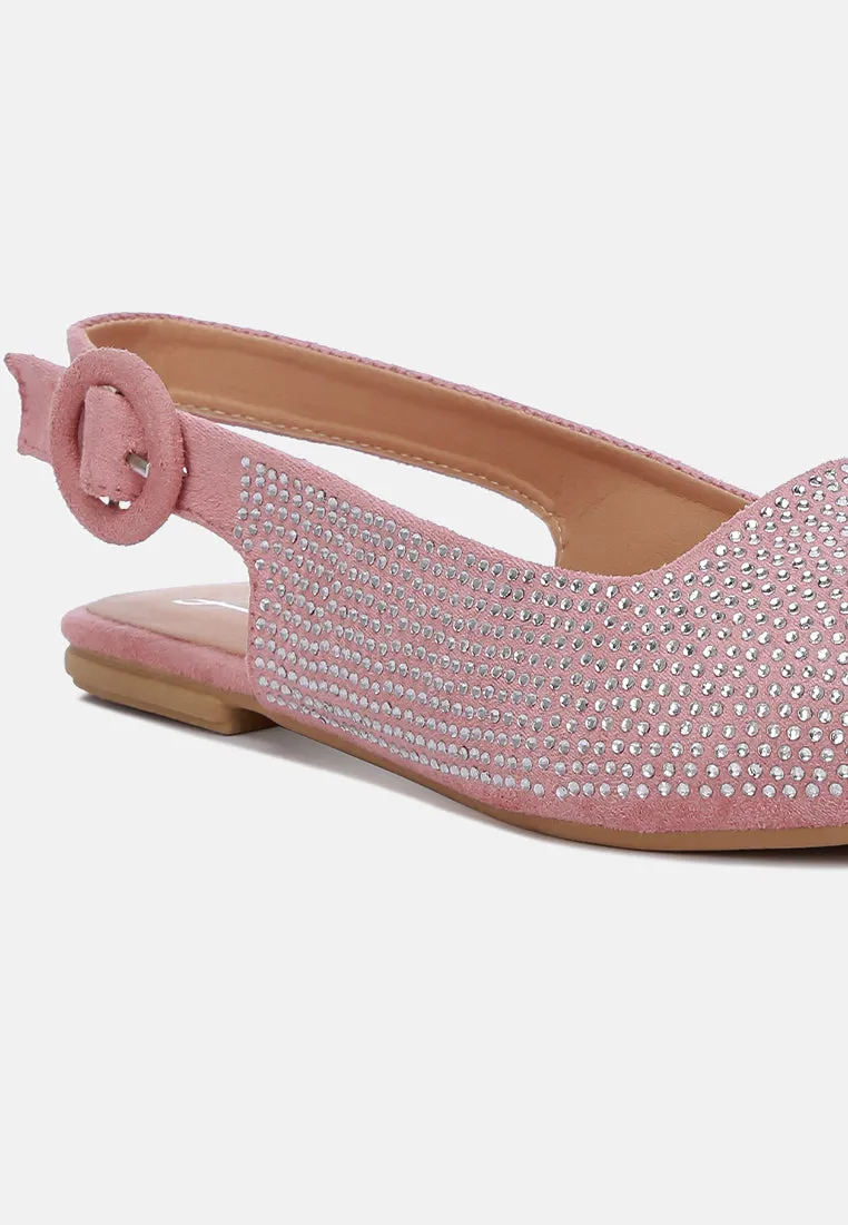 Rhinestones Slingback By Ruw