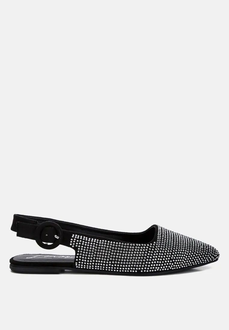 Rhinestones Slingback By Ruw