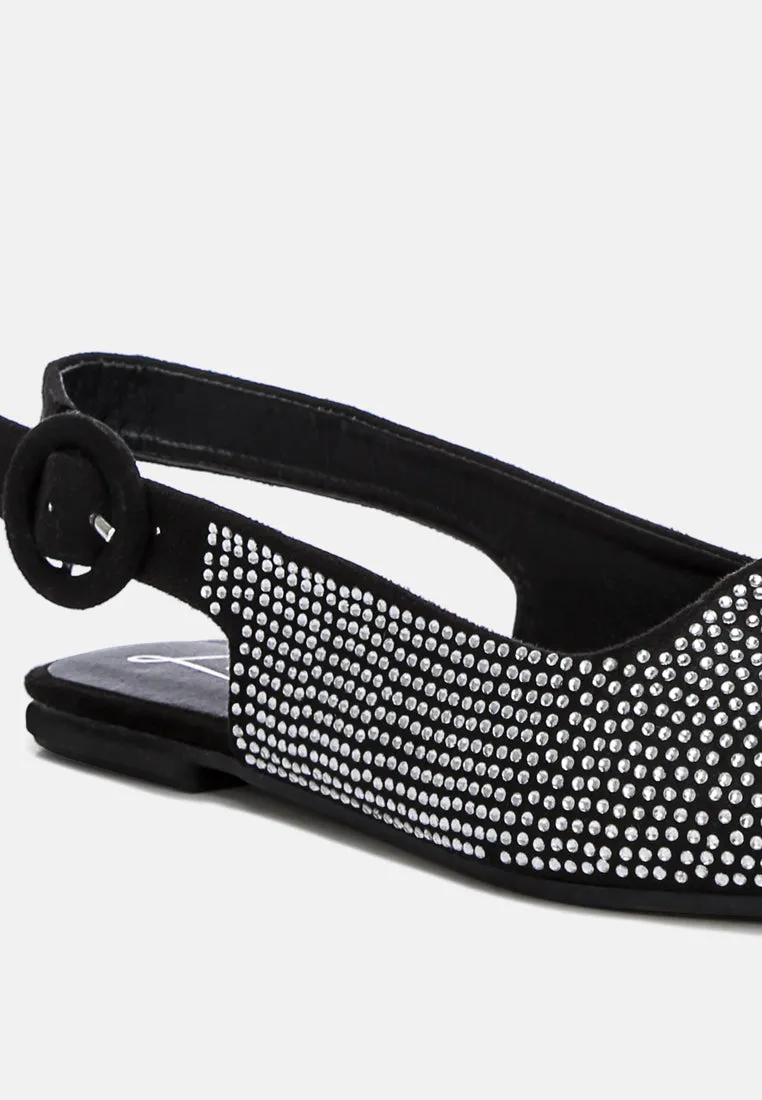 Rhinestones Slingback By Ruw