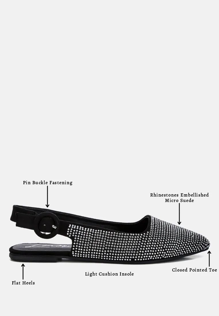 Rhinestones Slingback By Ruw
