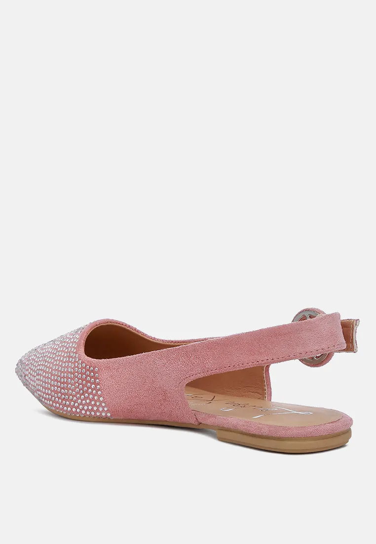 Rhinestones Slingback By Ruw