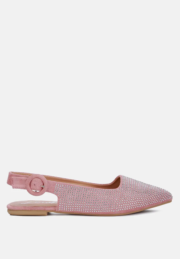 Rhinestones Slingback By Ruw
