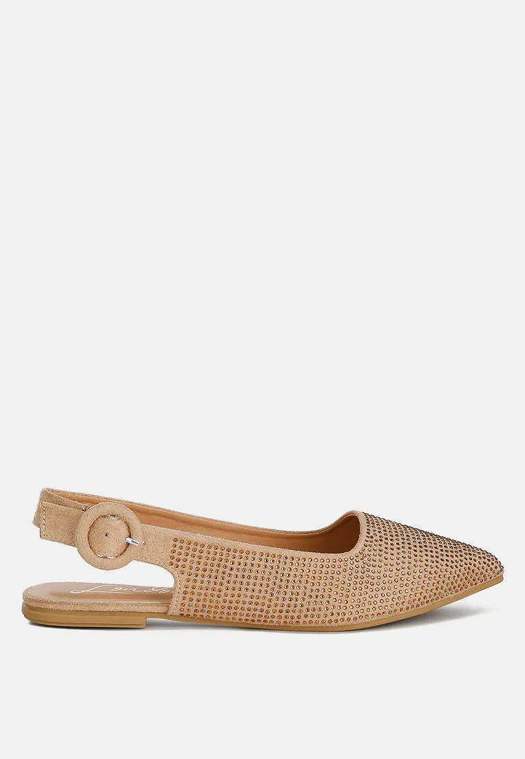 Rhinestones Slingback By Ruw