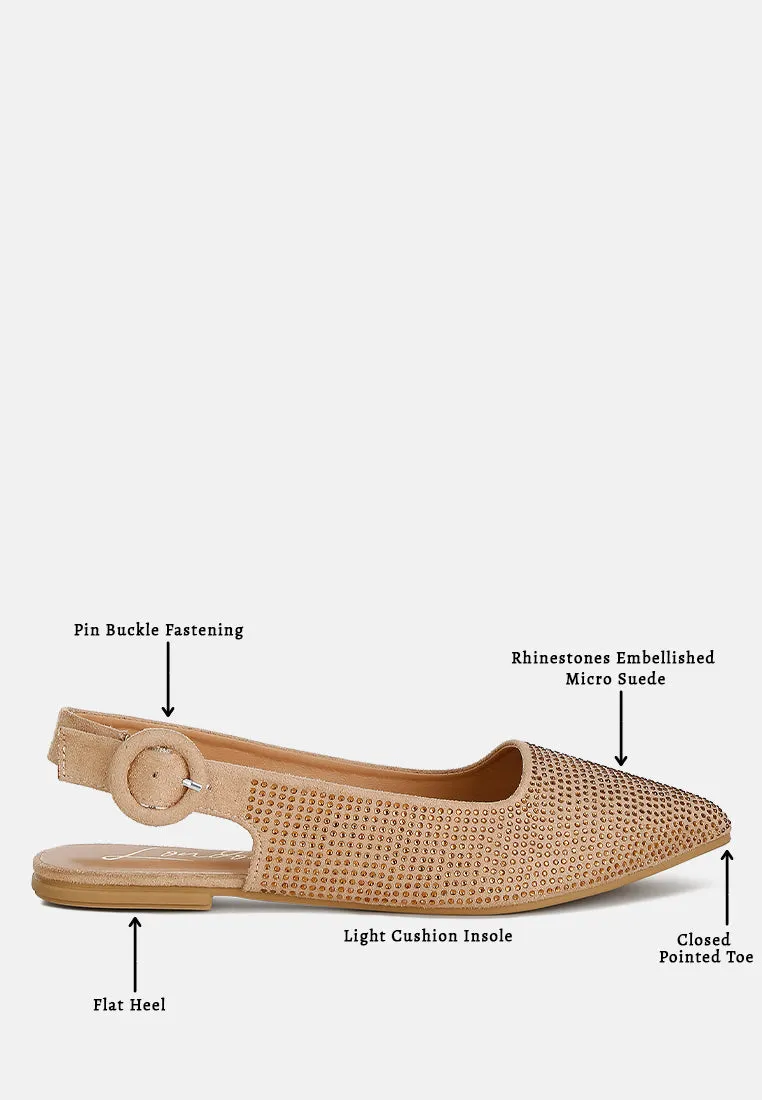 Rhinestones Slingback By Ruw