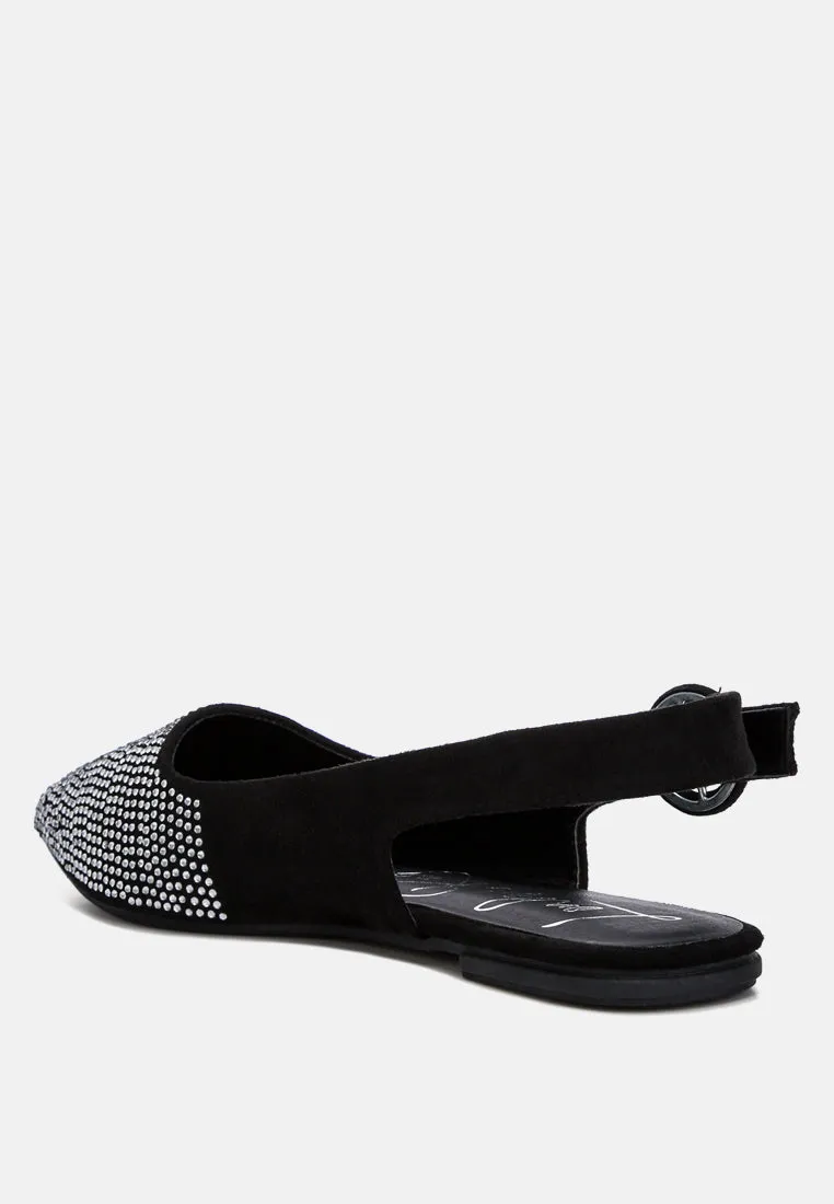 Rhinestones Slingback By Ruw