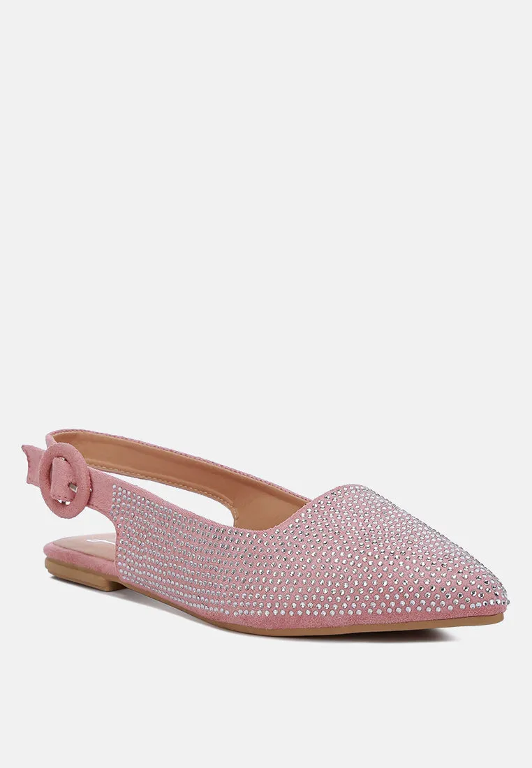 Rhinestones Slingback By Ruw