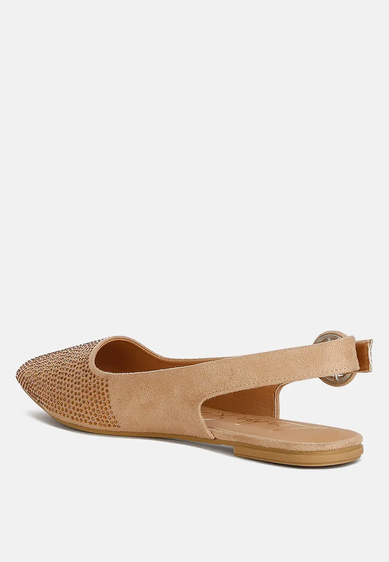 Rhinestones Slingback By Ruw