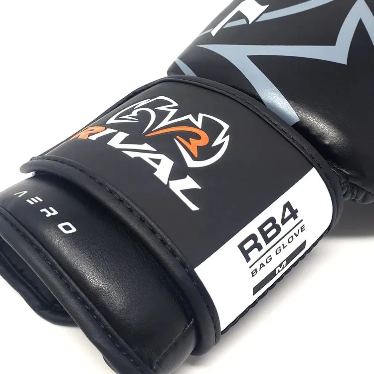 Rival RB4 Aero Bag Gloves |recreational and fitness boxing| synthetic PU outer shell