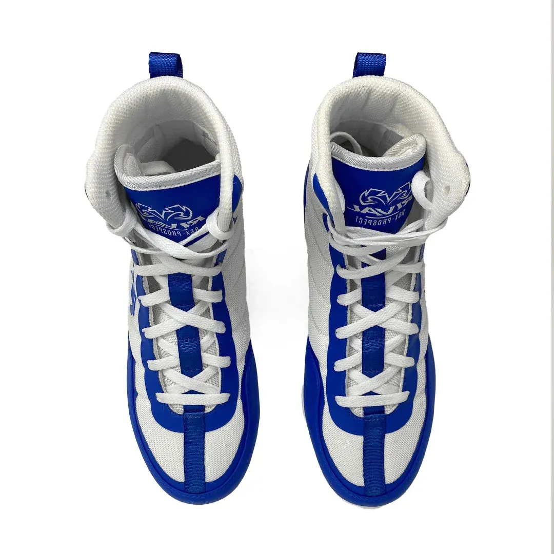 RIVAL RSX-FUTURE BOXING BOOTS WHITE/BLUE
