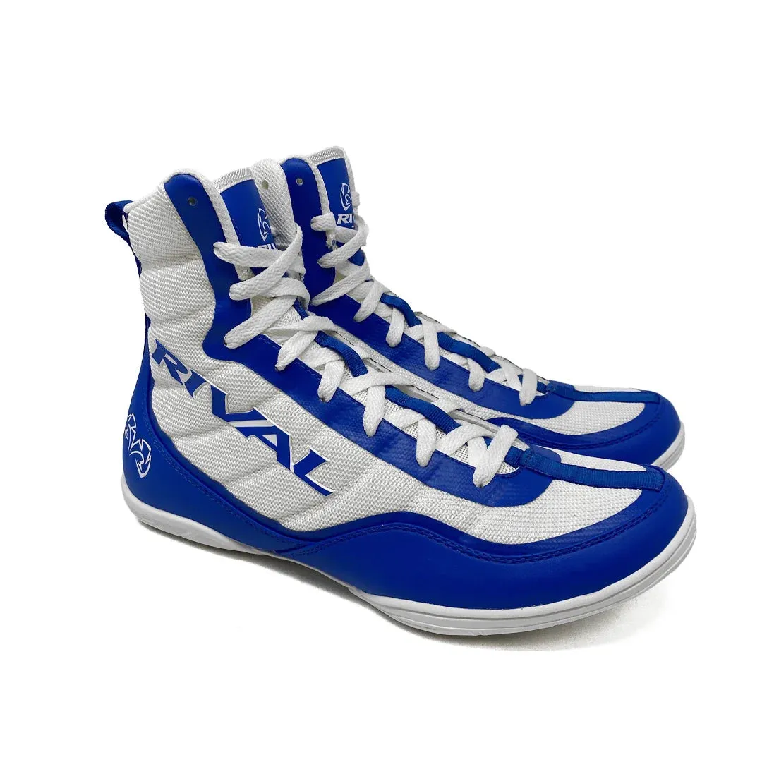 RIVAL RSX-FUTURE BOXING BOOTS WHITE/BLUE