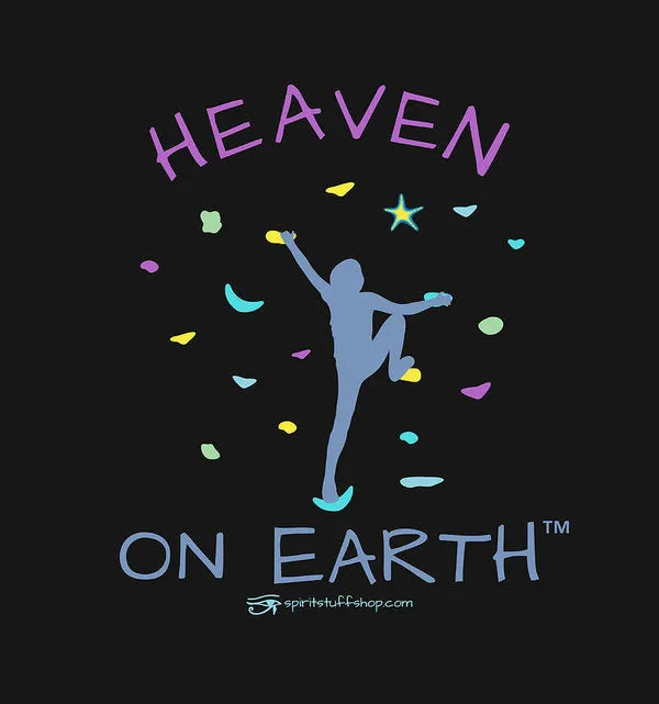 Rock Climbing Heaven On Earth - Art Print