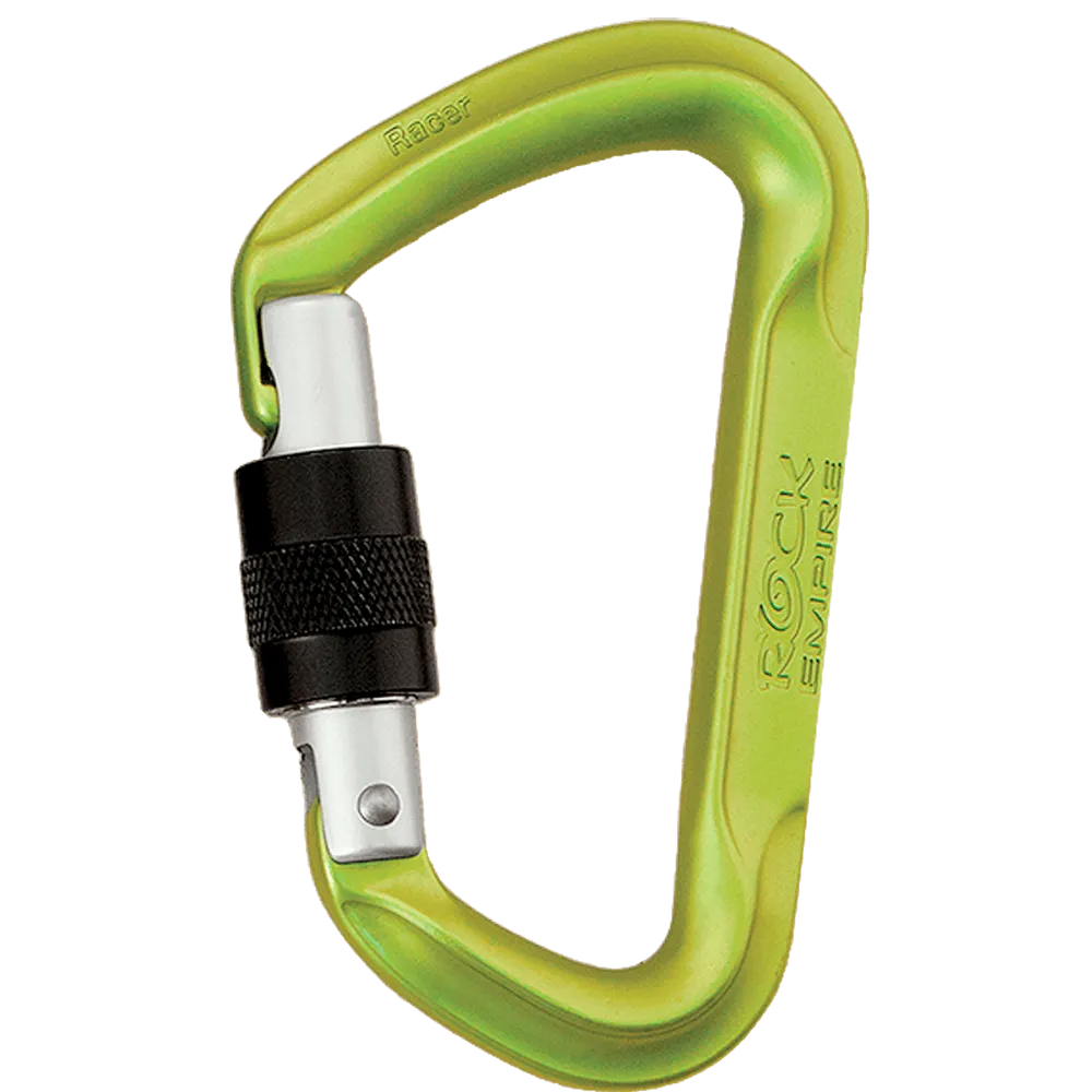 Rock Empire Racer Screwgate Climbing Carabiner