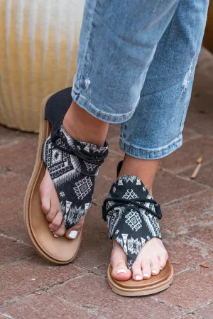 Rock With Me Zip Up Sandals