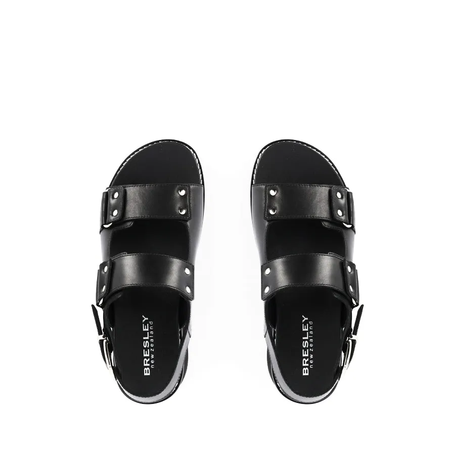 ROMELLA - BLACK LEATHER