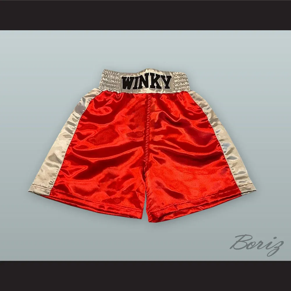 Ronald 'Winky' Wright Red Boxing Shorts