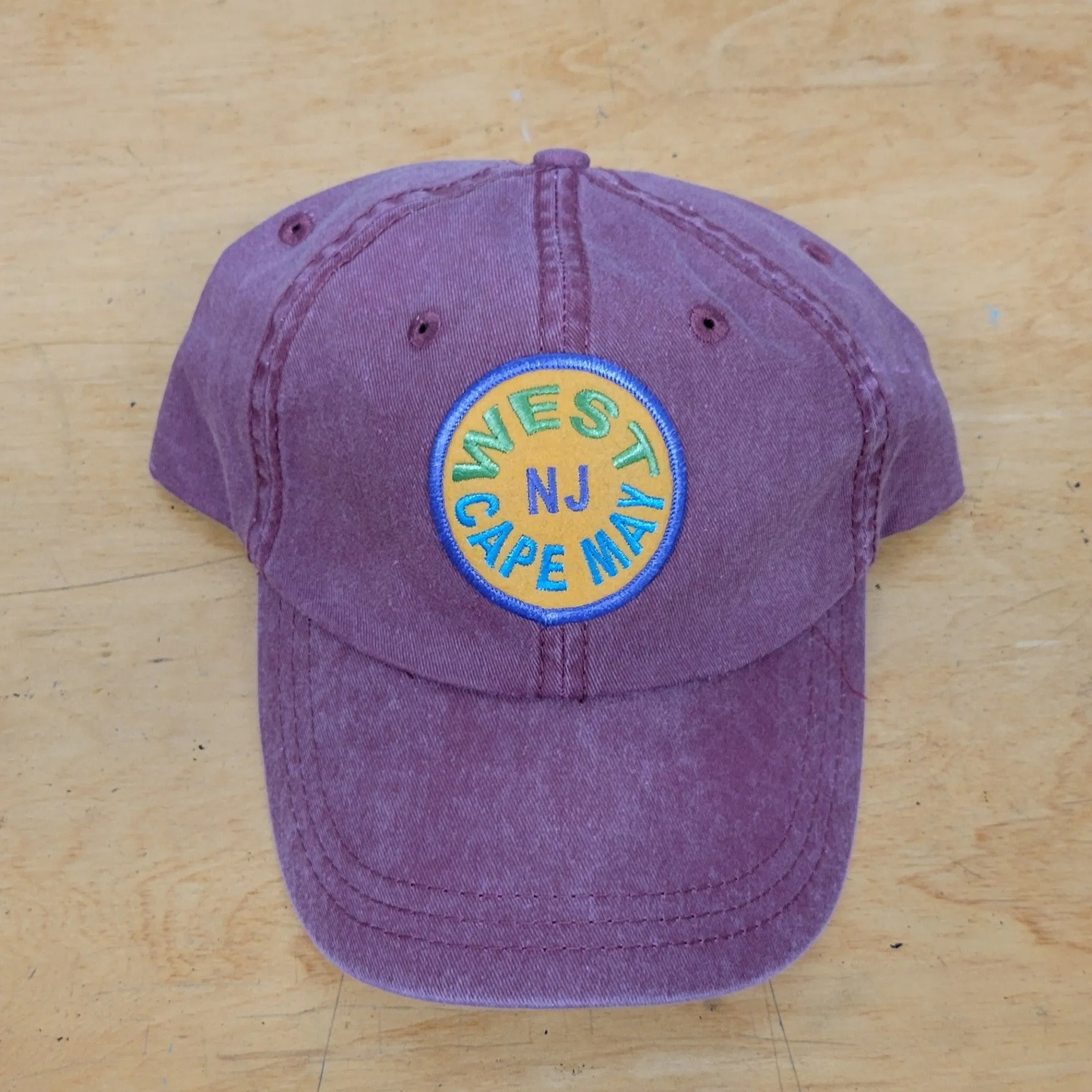 Round West Cape May Patch Hat