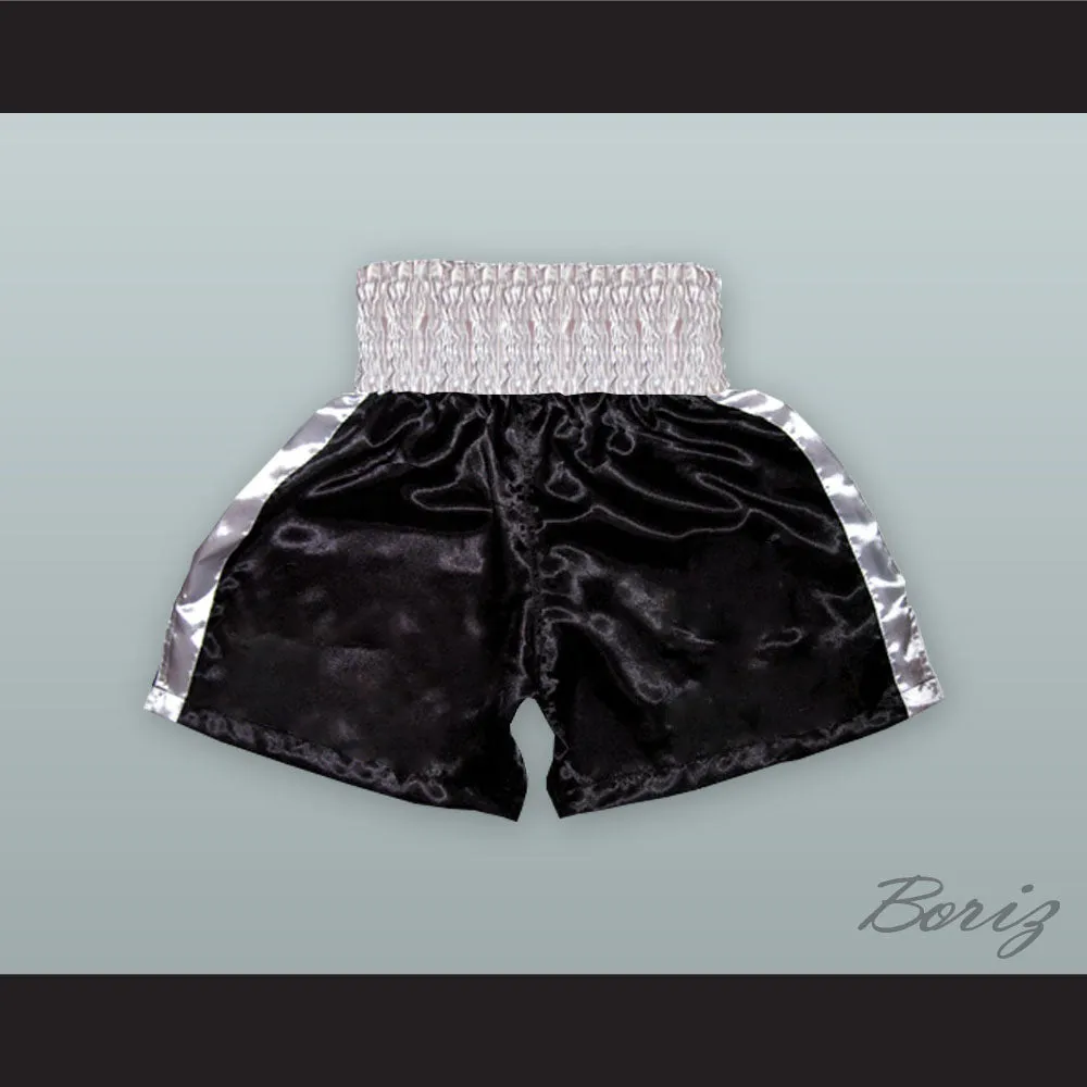 Rubin 'The Hurricane' Carter Black Boxing Shorts