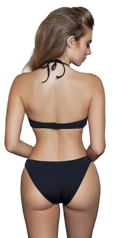 Sexy Nina Strappy Cut Out Plunge Swimsuit
