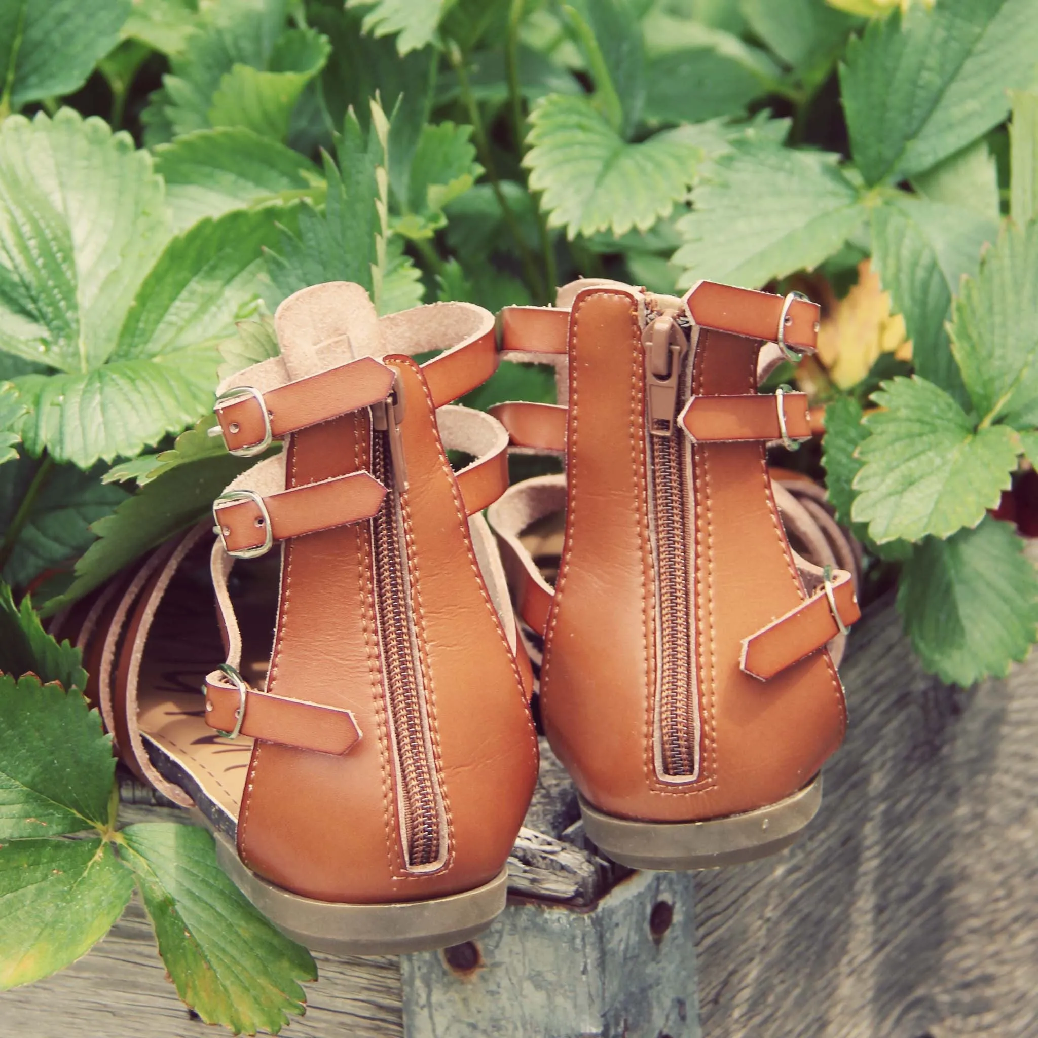 Shadow Vine Sandals