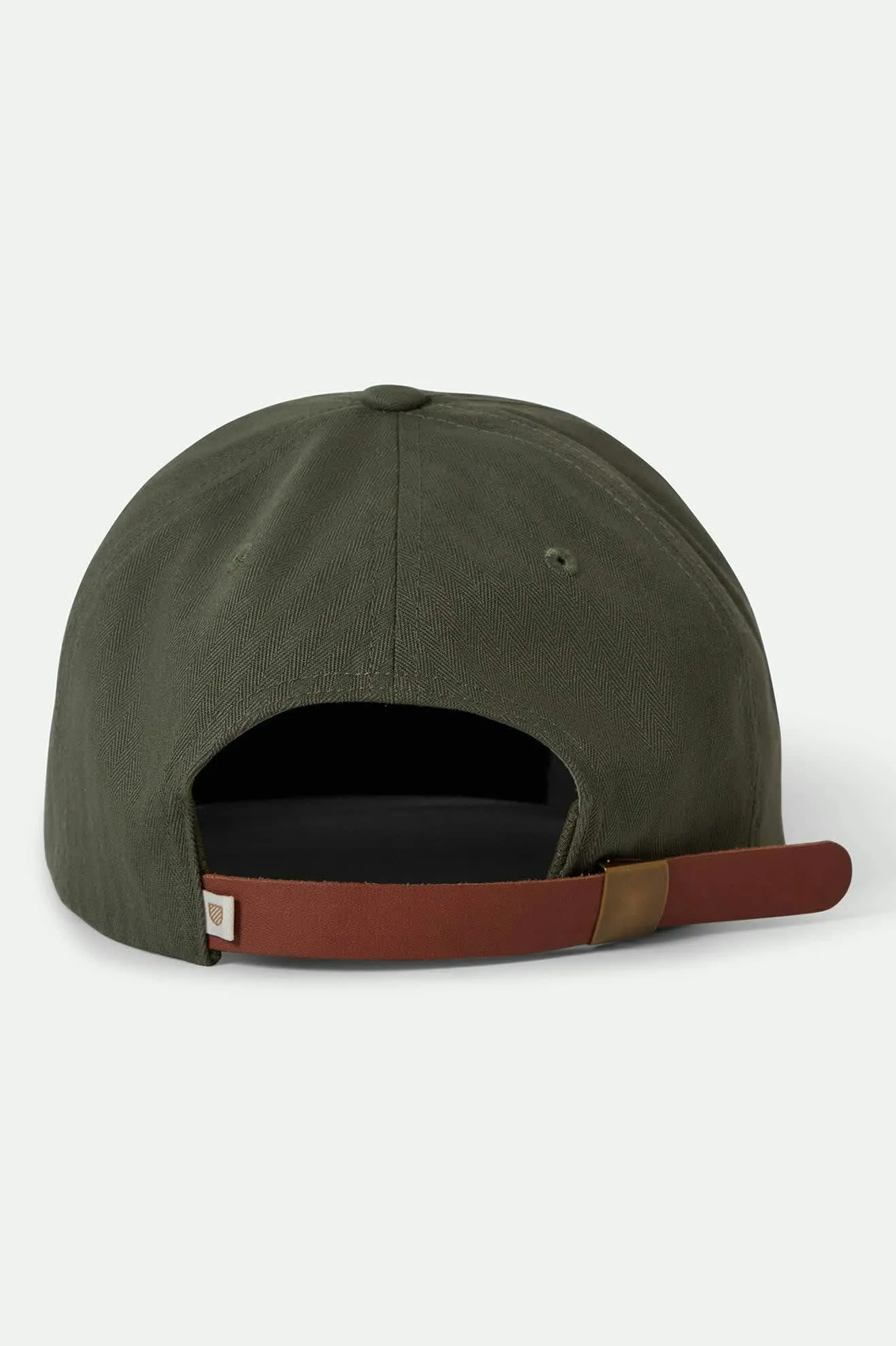 Shelby Adjustable Hat - Olive Herringbone