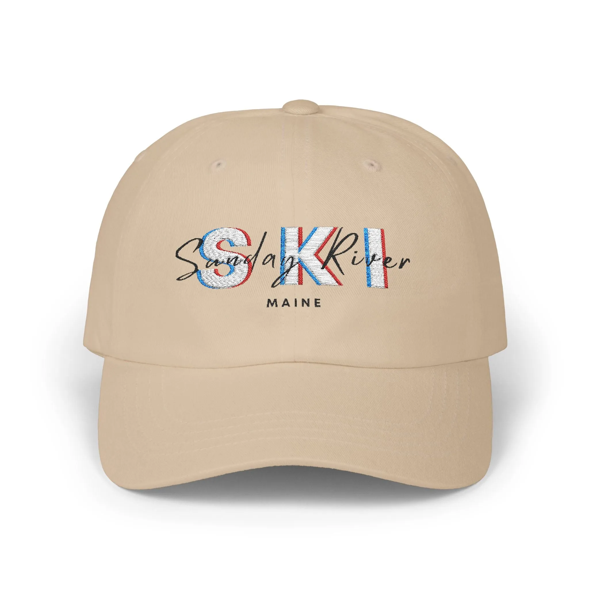 Ski Sunday River New Hampshire - Embroidered Baseball Hat