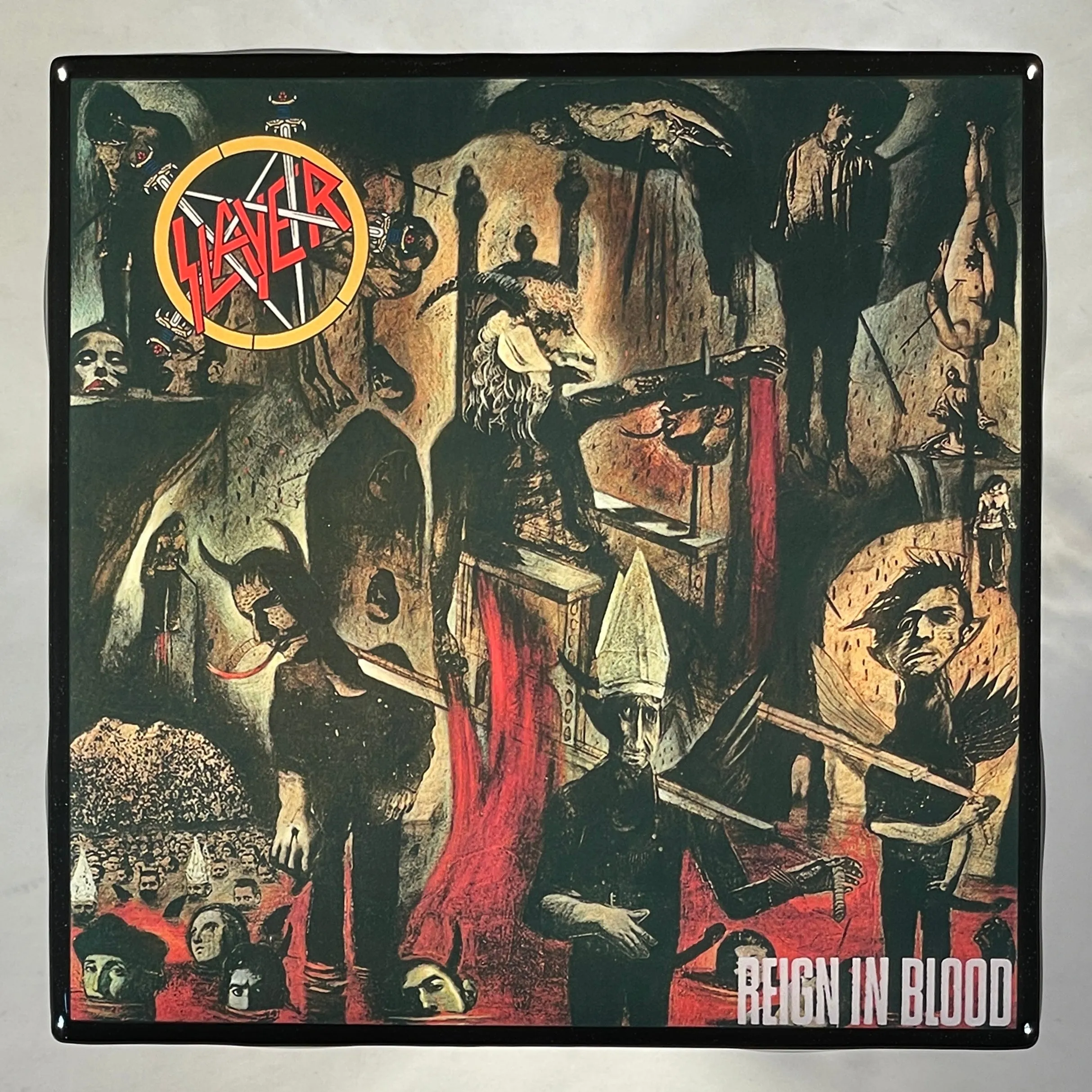 SLAYER Reign In Blood Coaster Custom Ceramic Tile