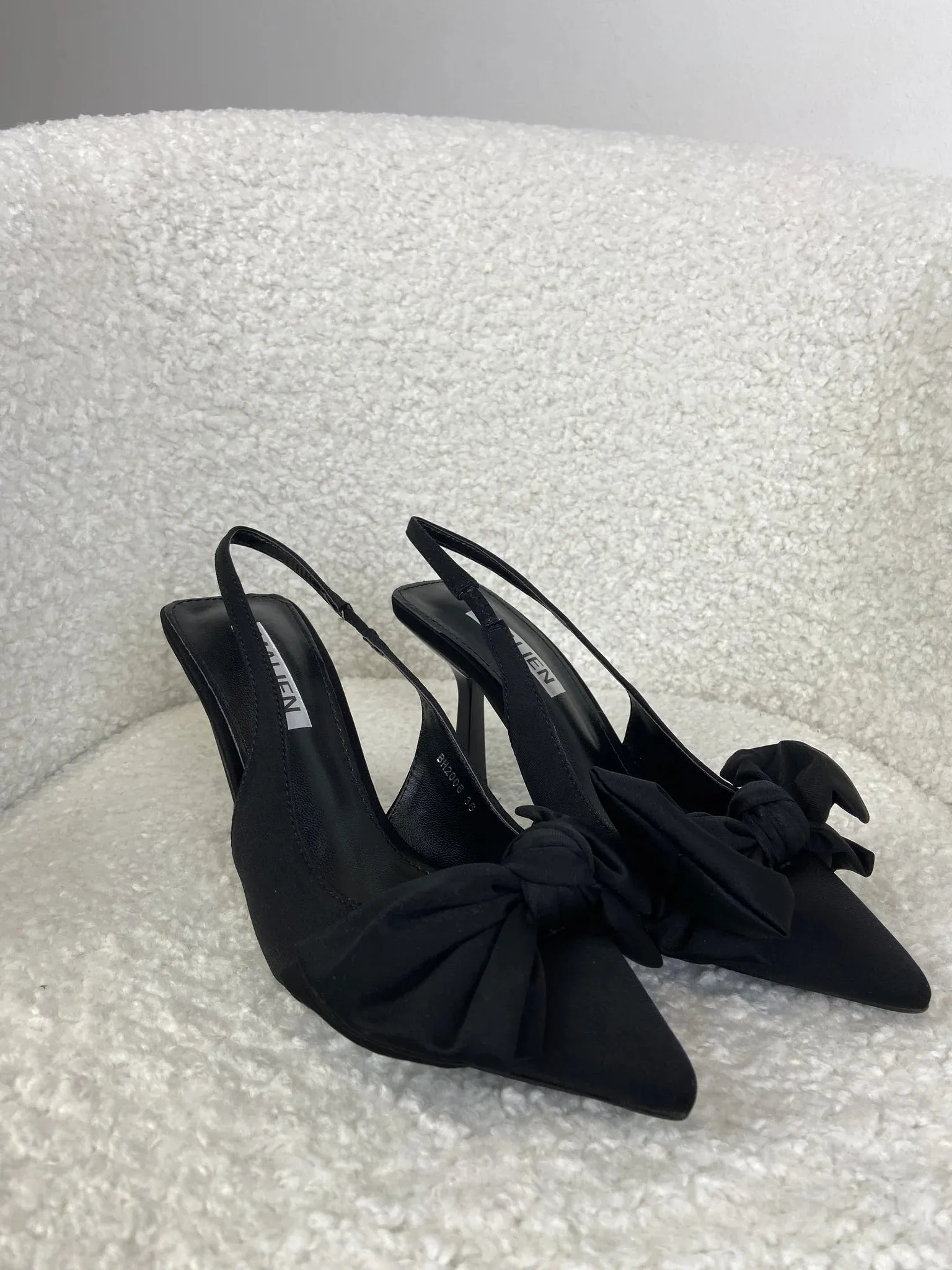Slingback con fiocco