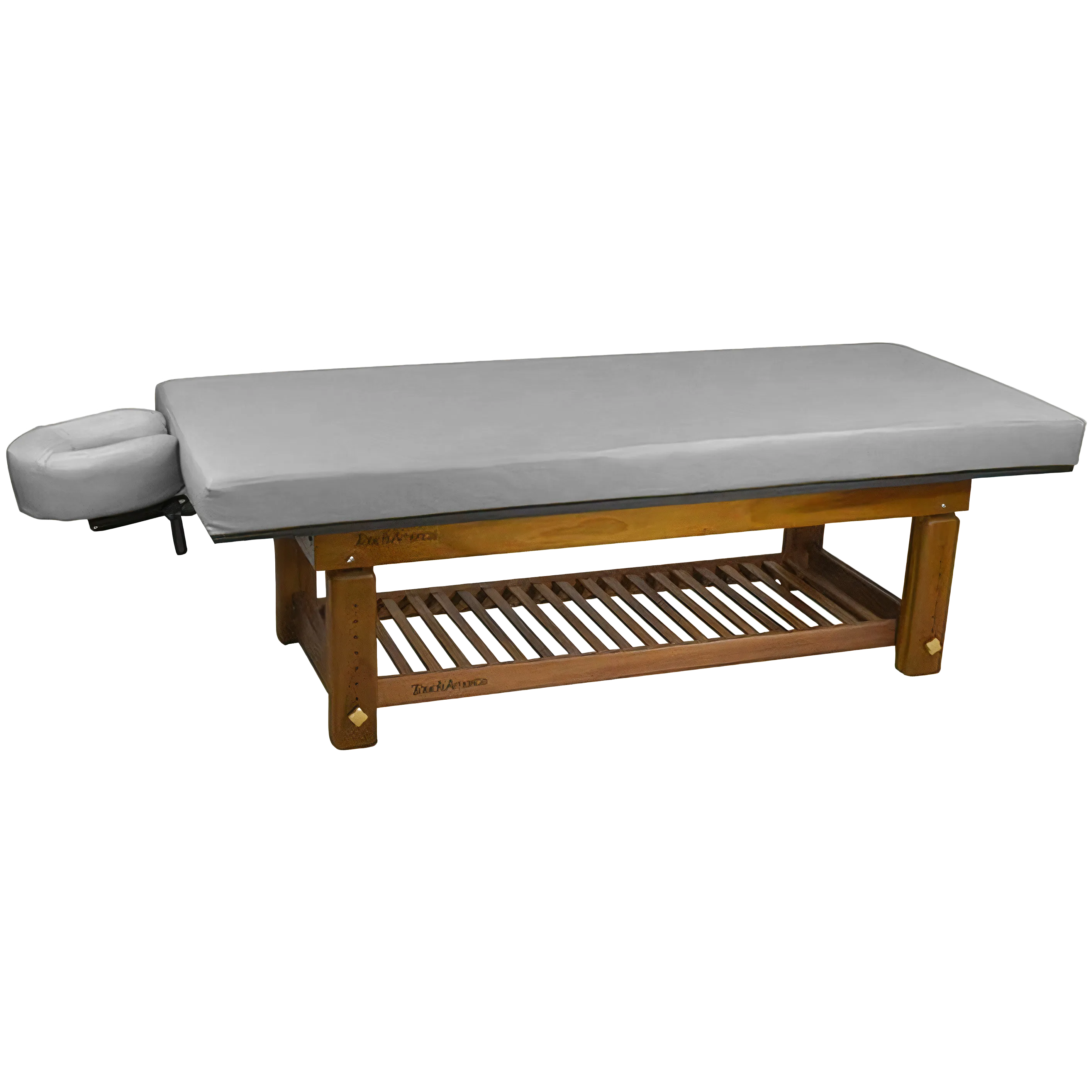 Solterra Indoor/Outdoor Solid Teak Spa and Massage Table