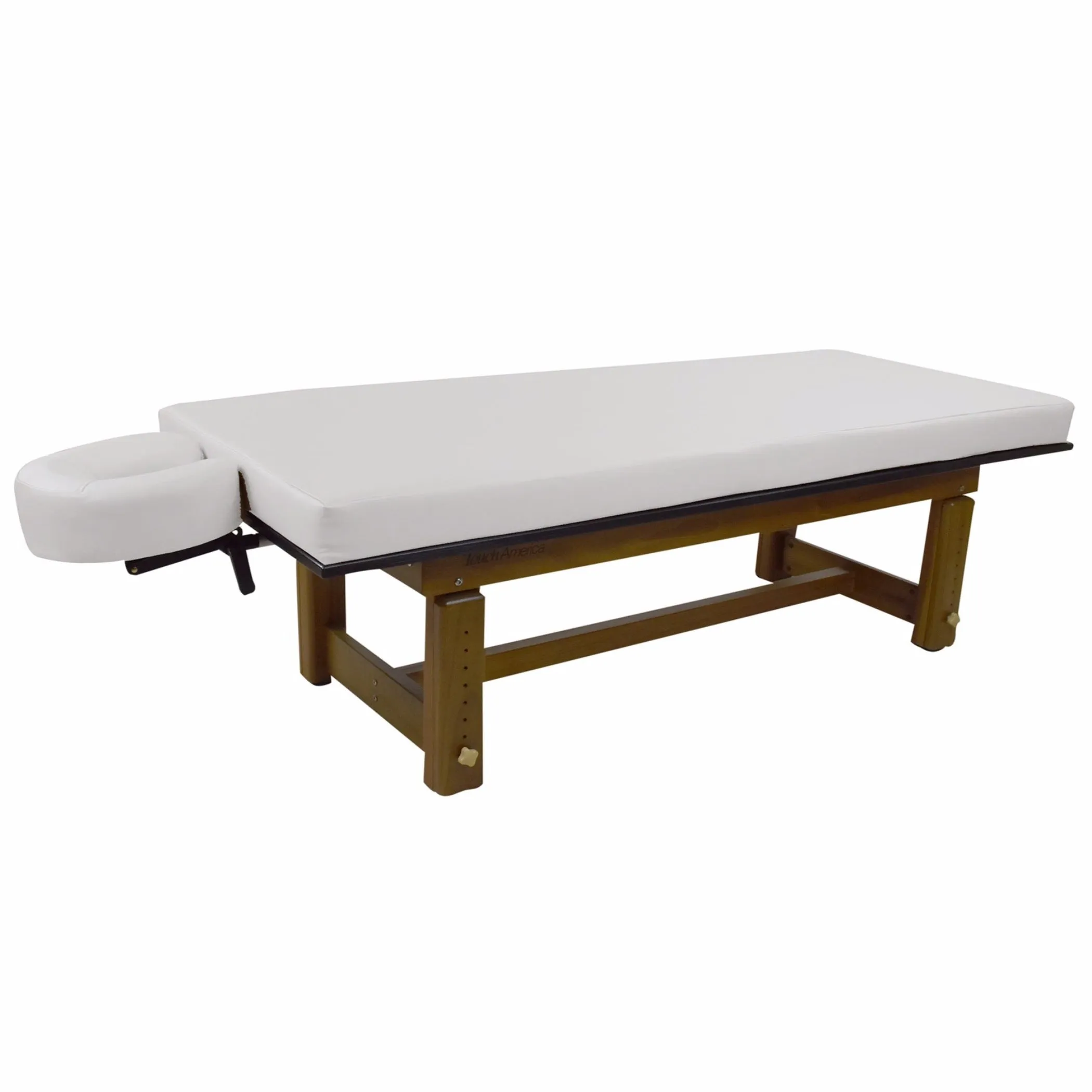 Solterra Indoor/Outdoor Solid Teak Spa and Massage Table