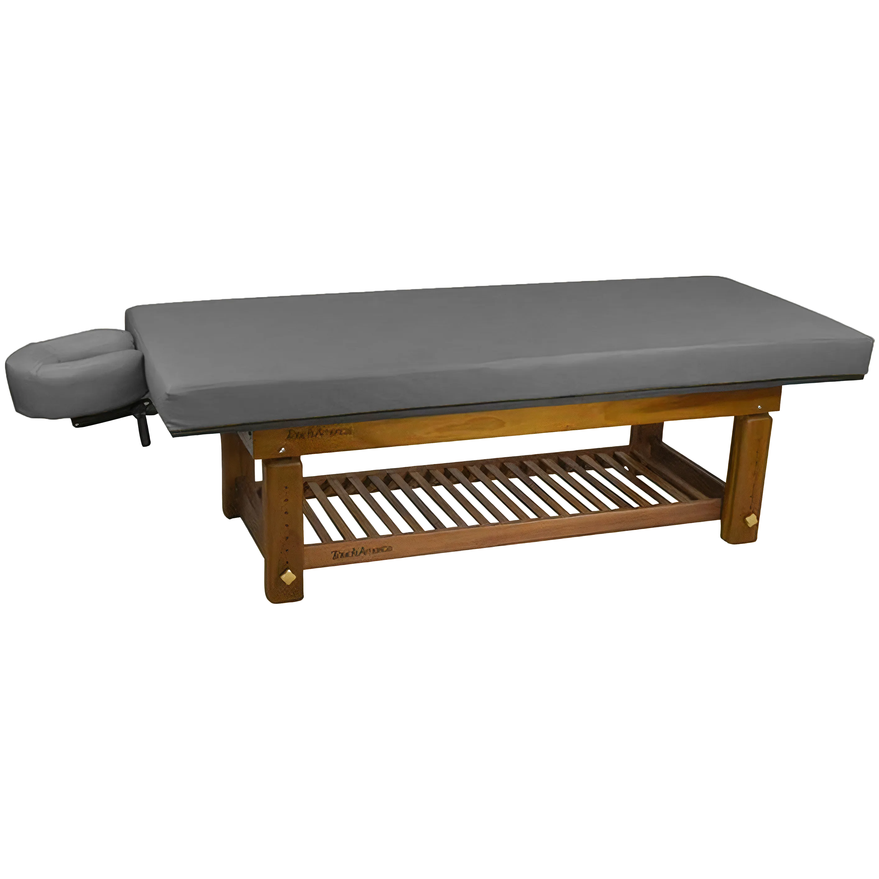 Solterra Indoor/Outdoor Solid Teak Spa and Massage Table