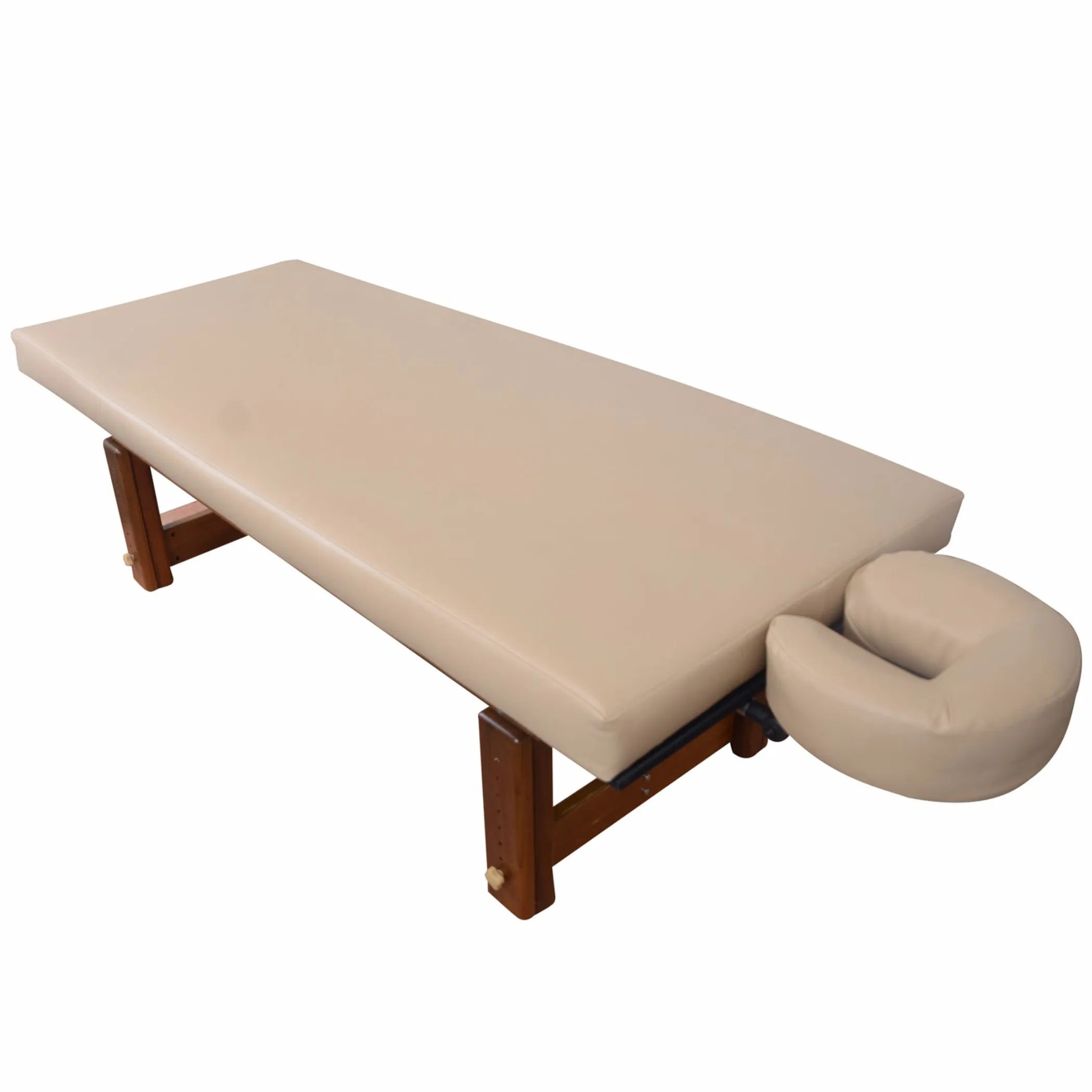 Solterra Indoor/Outdoor Solid Teak Spa and Massage Table