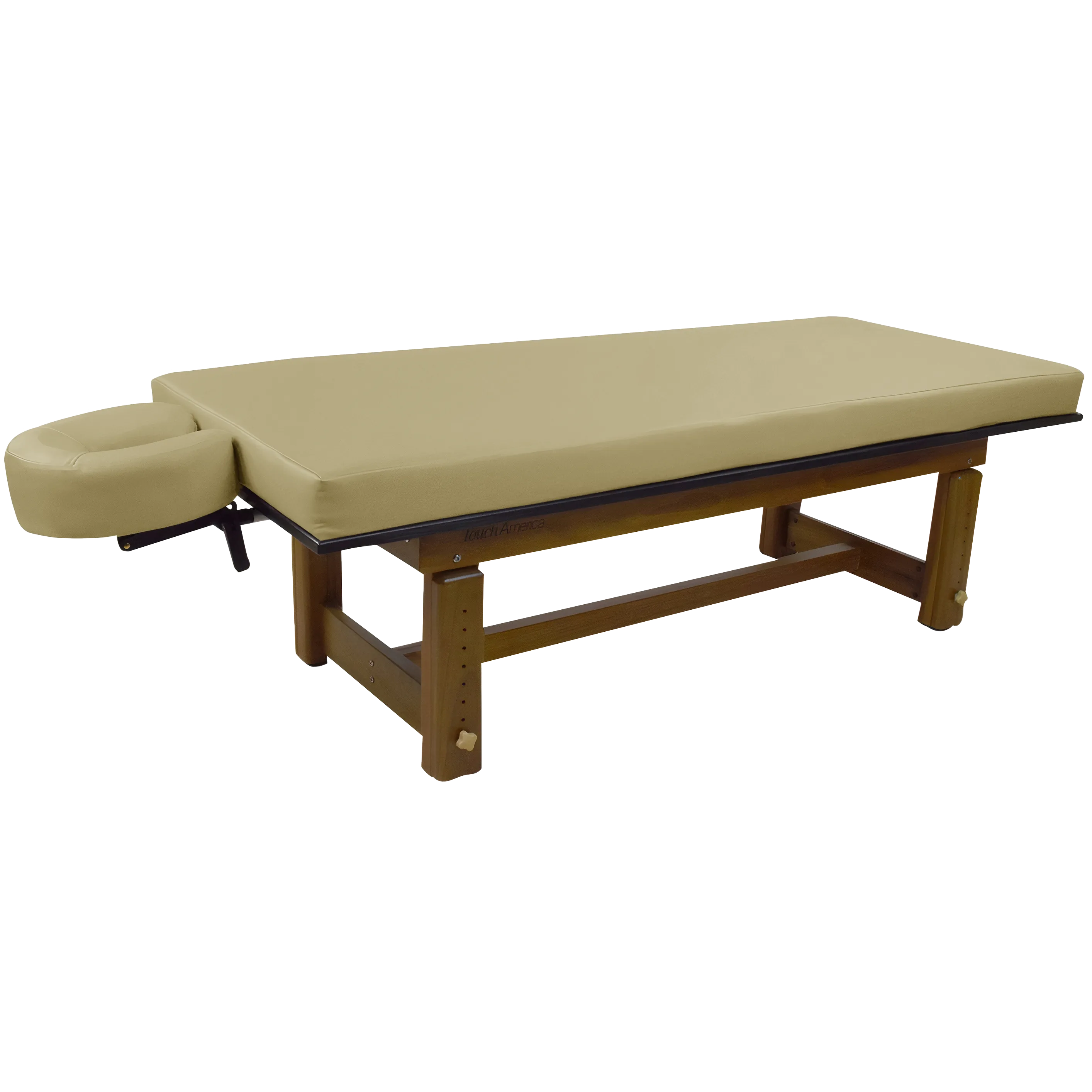 Solterra Indoor/Outdoor Solid Teak Spa and Massage Table