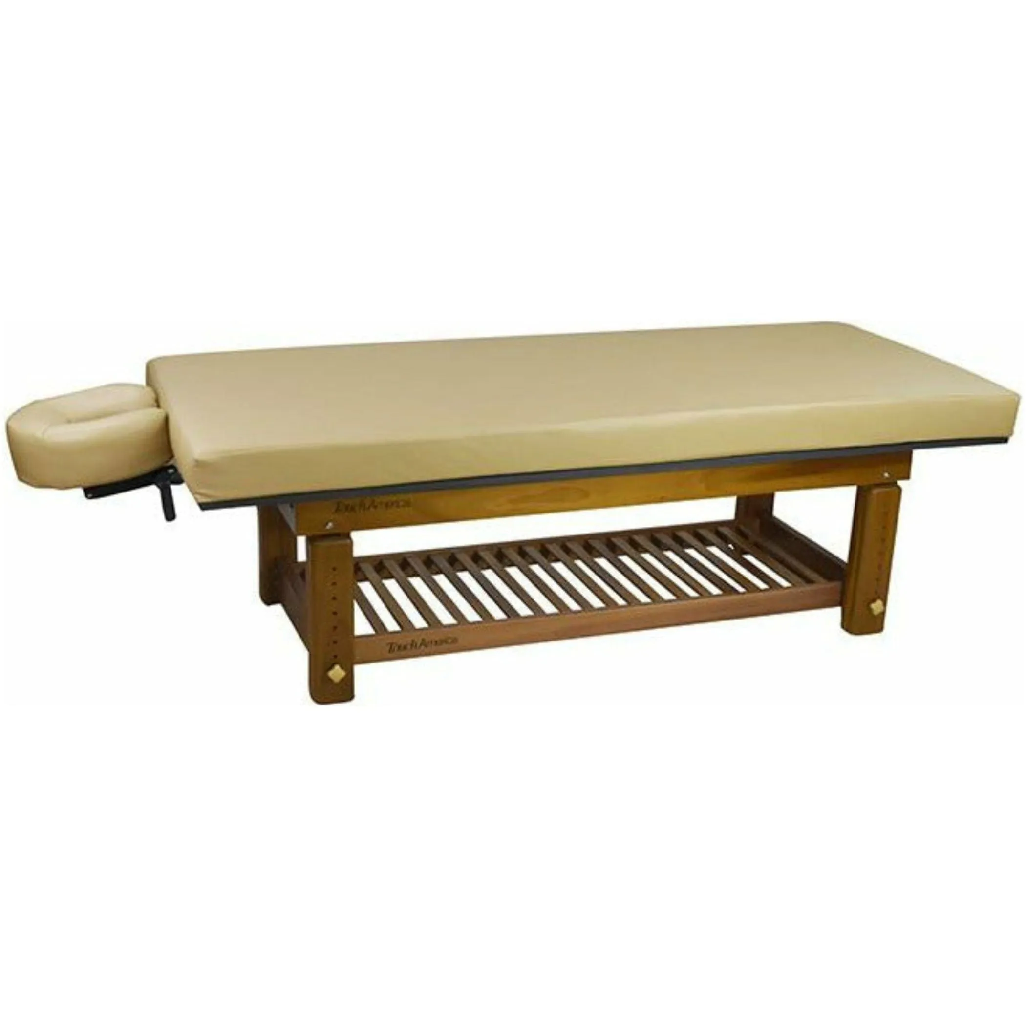 Solterra Indoor/Outdoor Solid Teak Spa and Massage Table