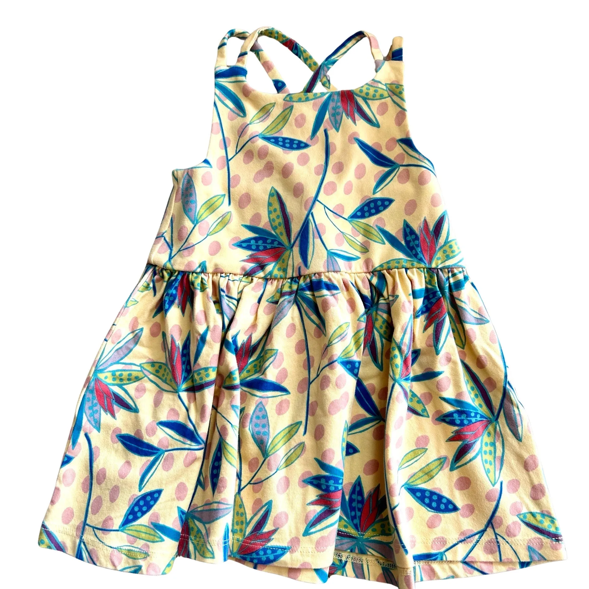 Strappy Back Skirted Dress | Birds of Paradise
