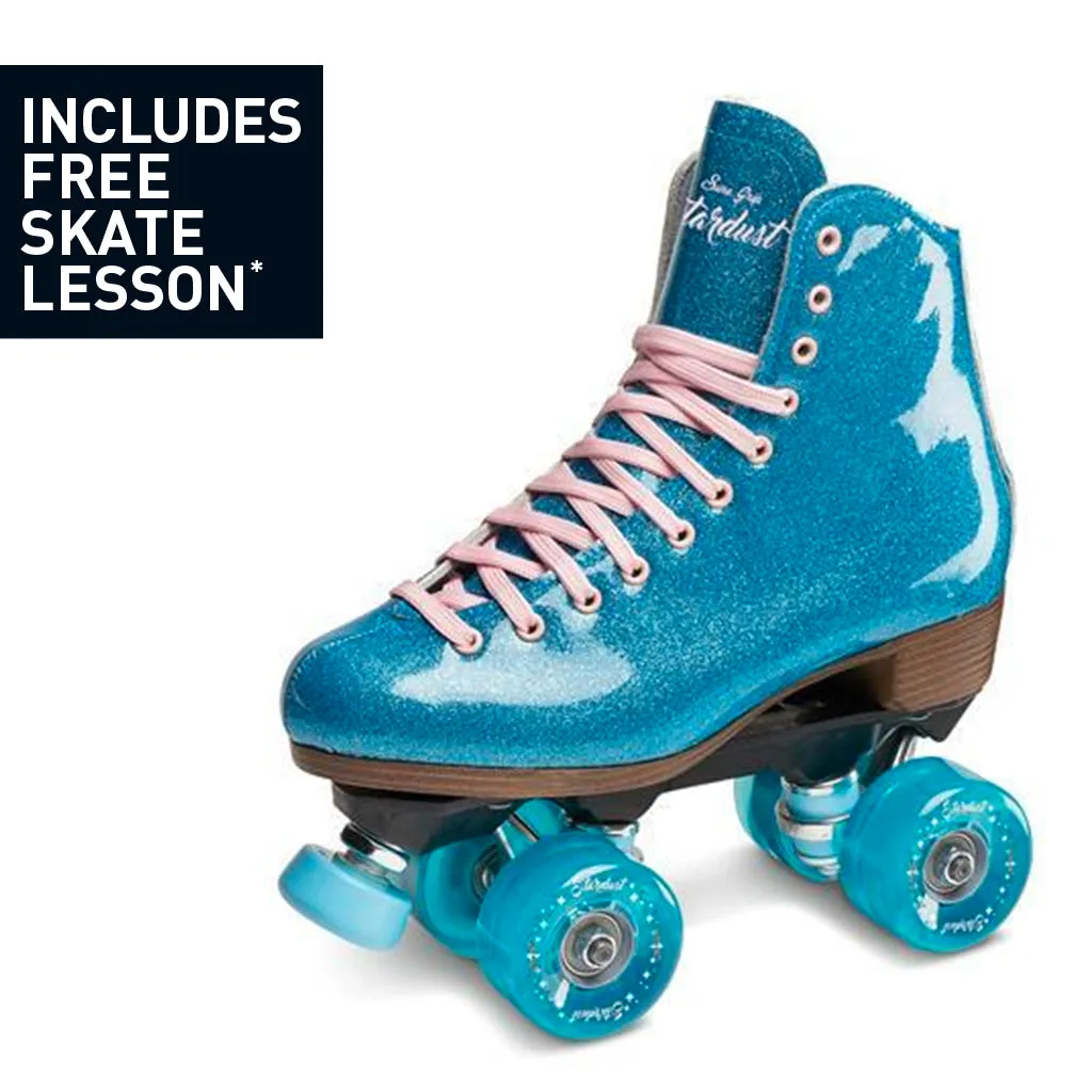 Suregrip Stardust Glitter Blue Roller Skates