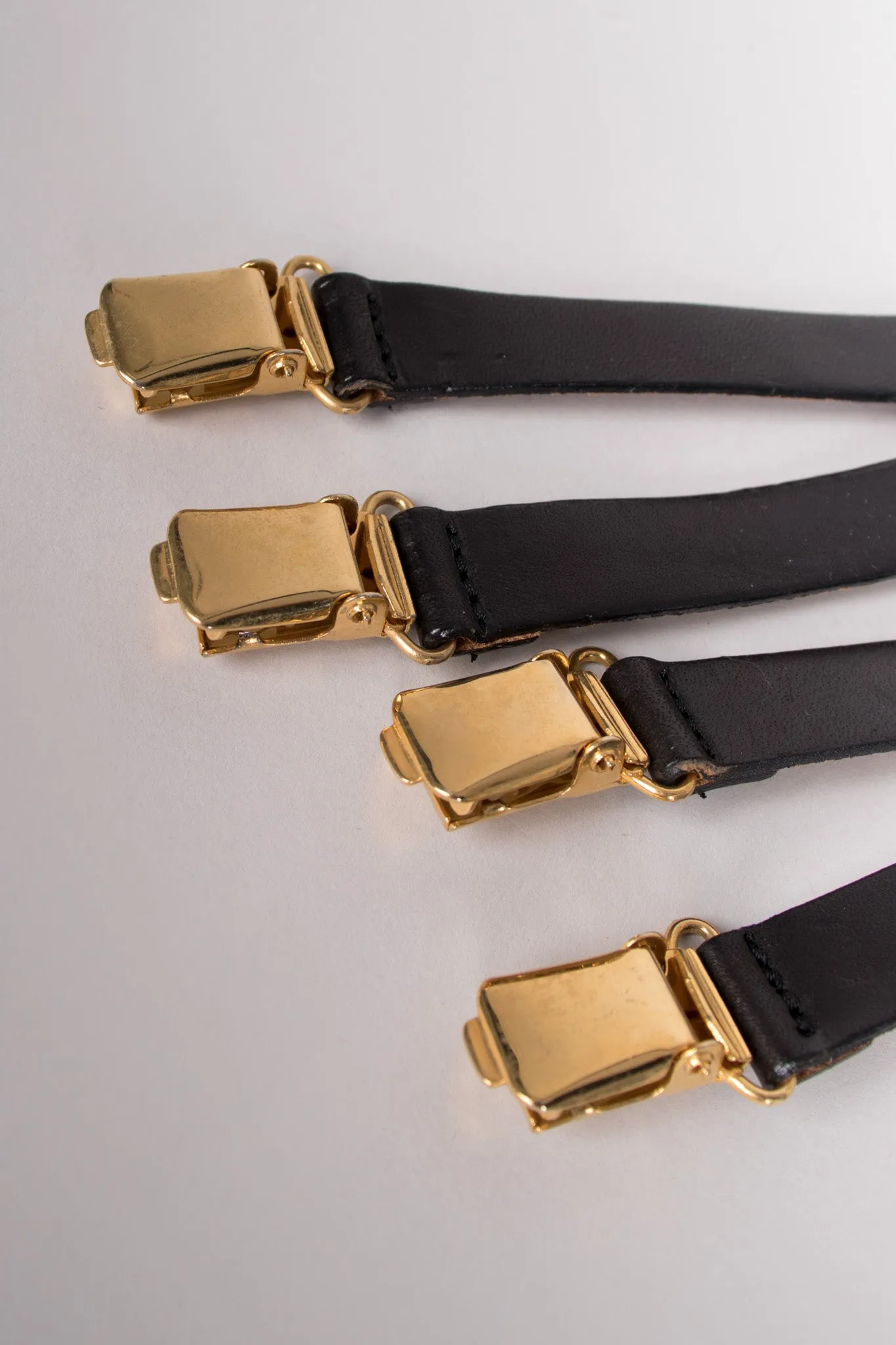 Tan Logo Suspenders