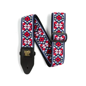 Taos Fire Red Jacquard Strap