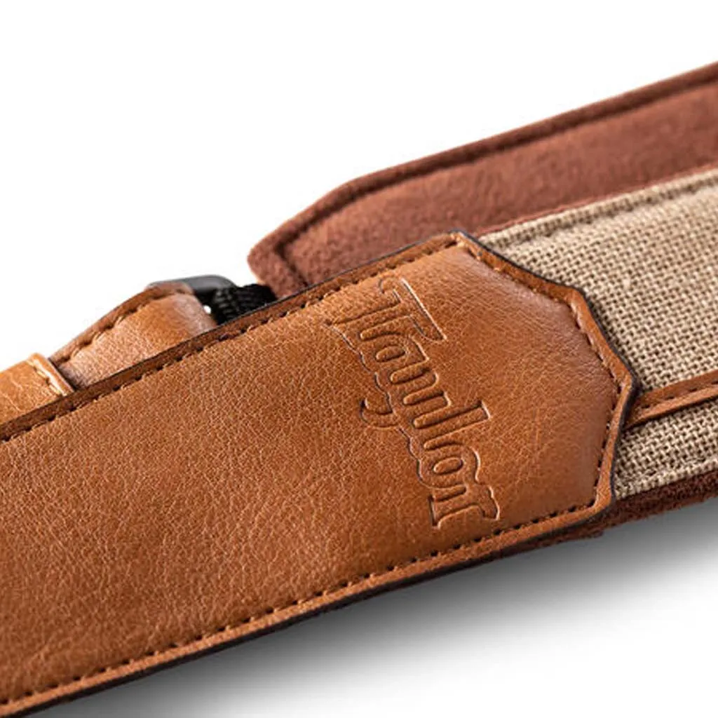Taylor 2.5" Vegan Leather Guitar Strap, Tan