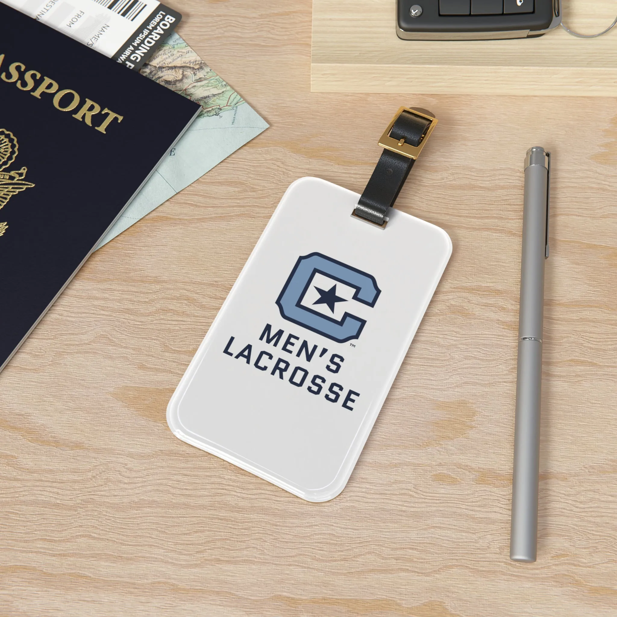 The Citadel, Sports Club, Men's Lacrosse Luggage Tag