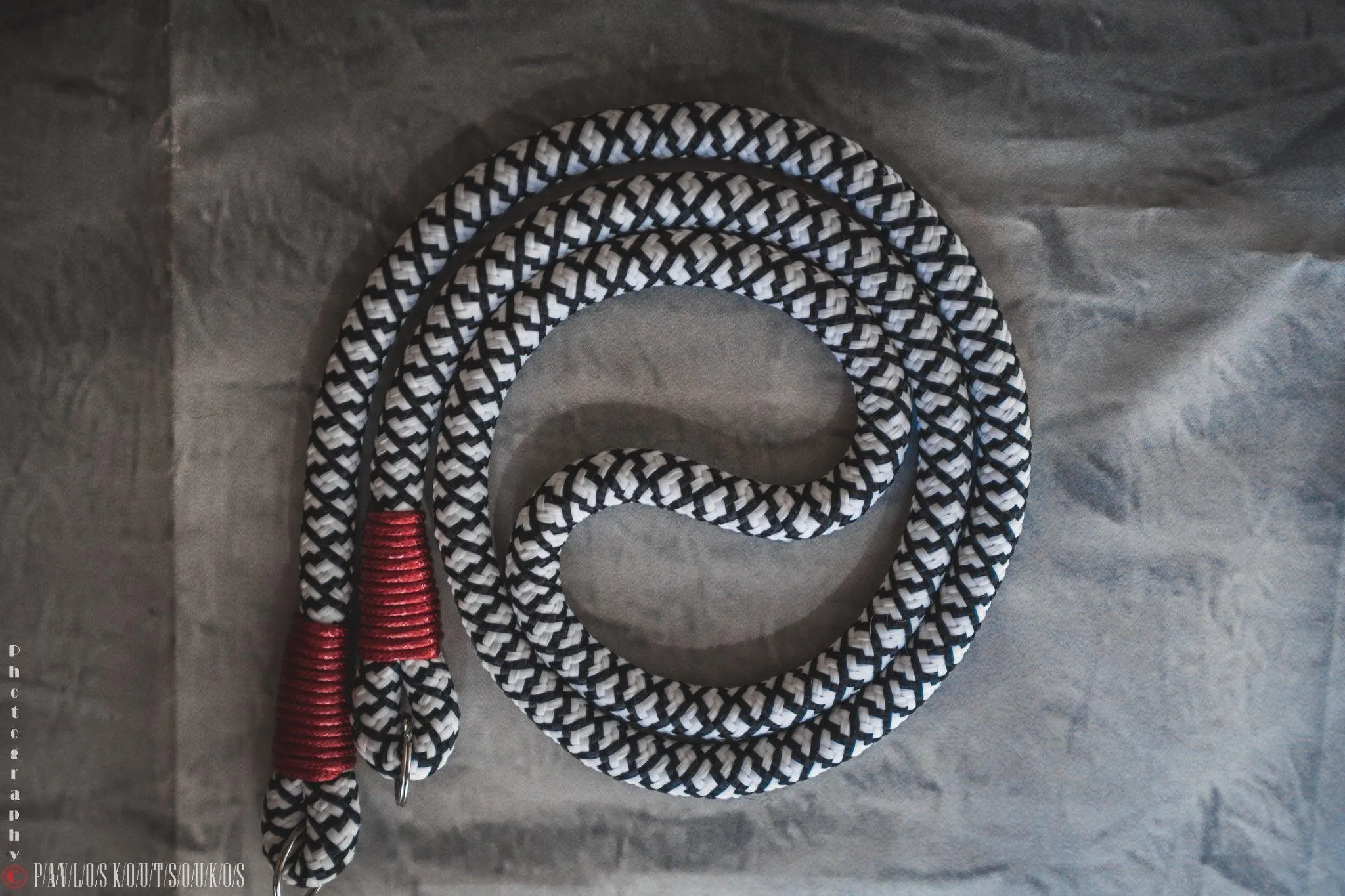 Tiled White/Black Camera Strap
