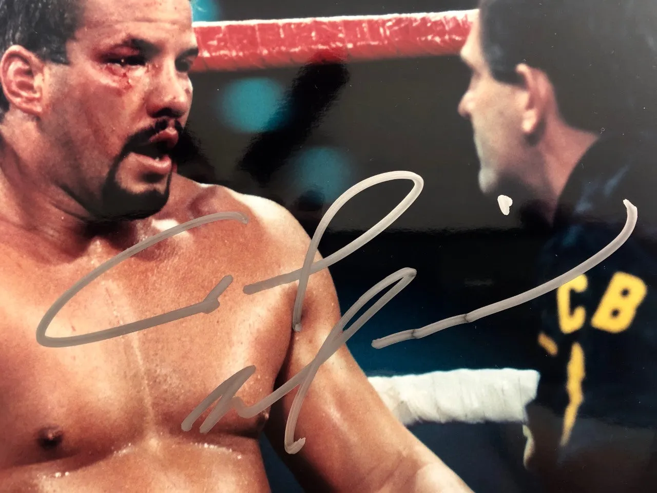 Tommy "The Duke" Morrison Signed Autographed 8x10 Boxing Photo