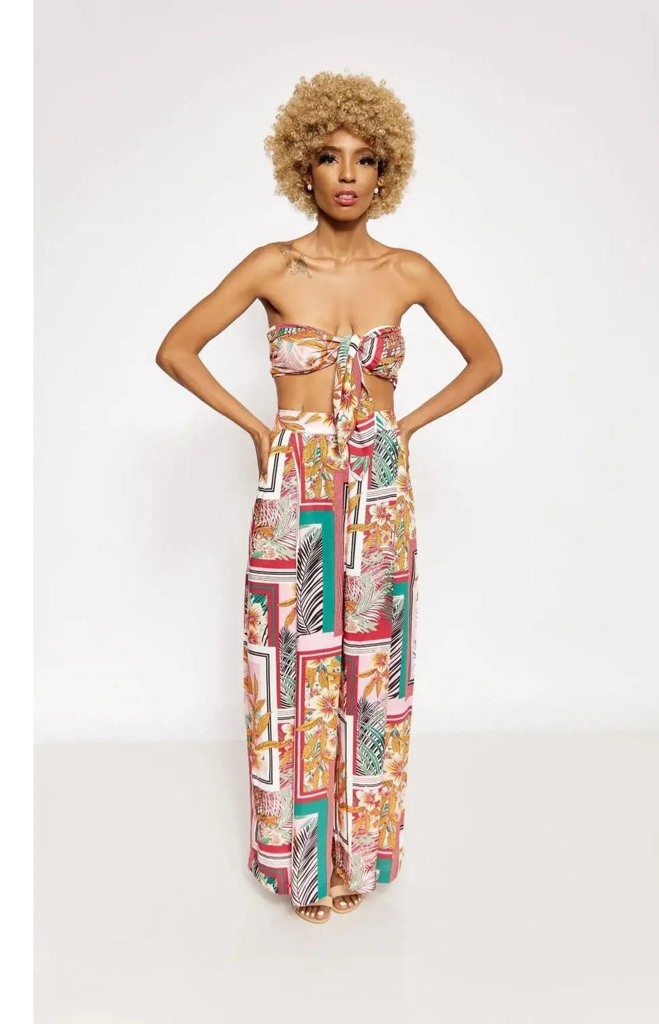 Tropical Two Piece Set