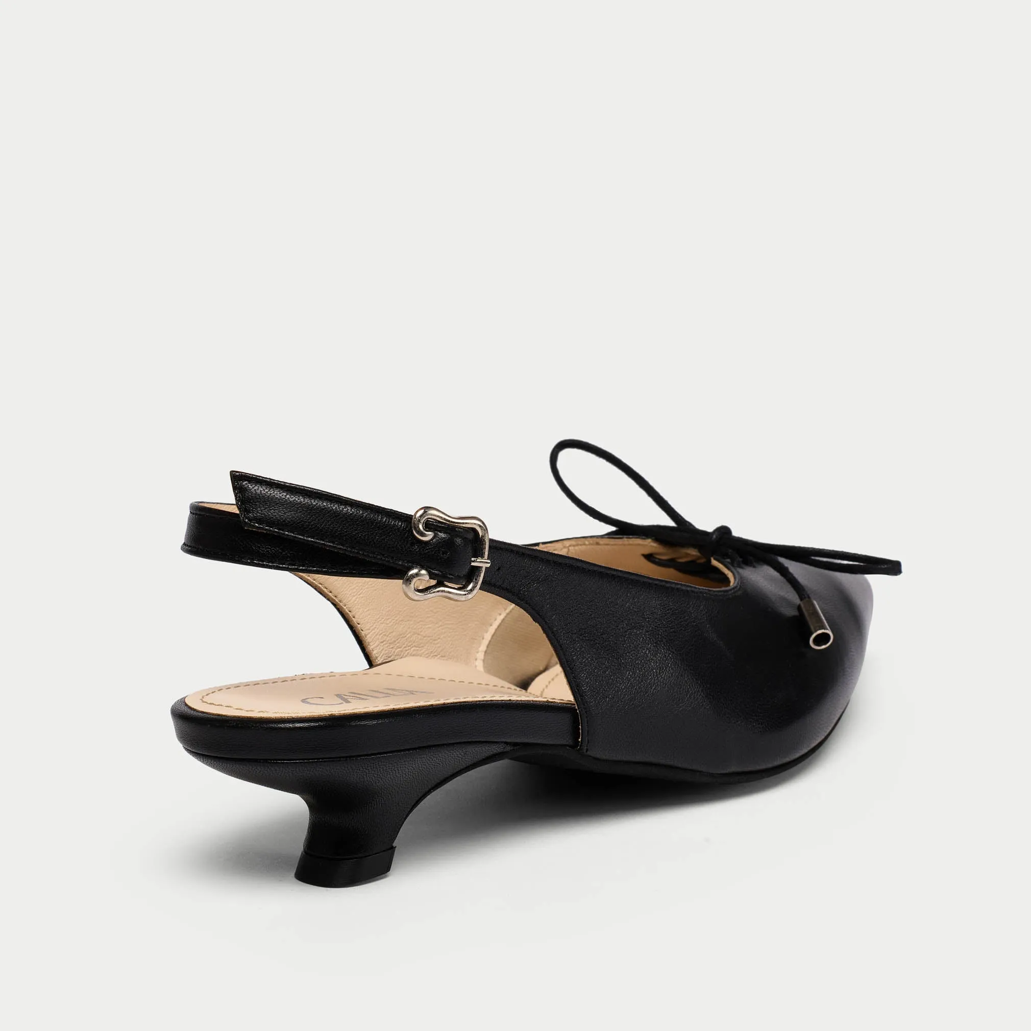 Trudie - Black Leather