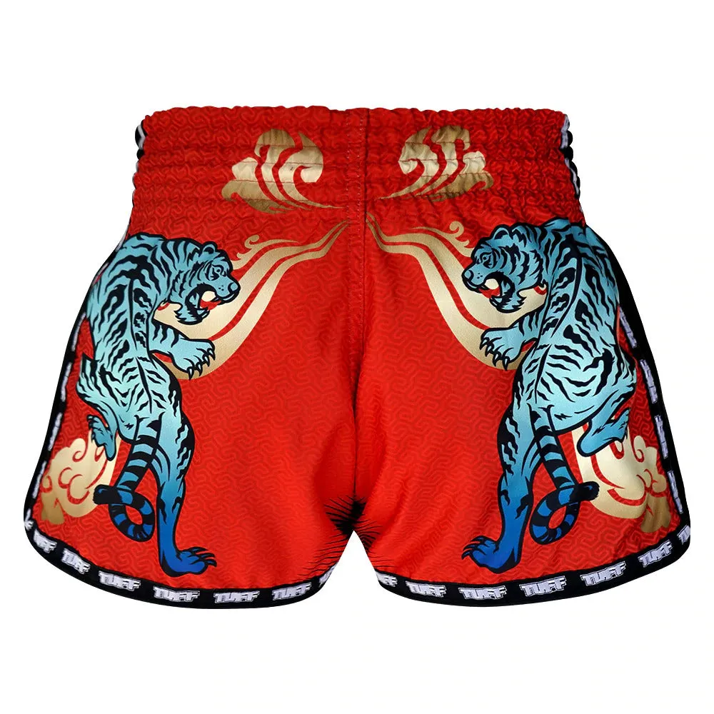 TUFF Retro Style Shorts - Cruel Tiger