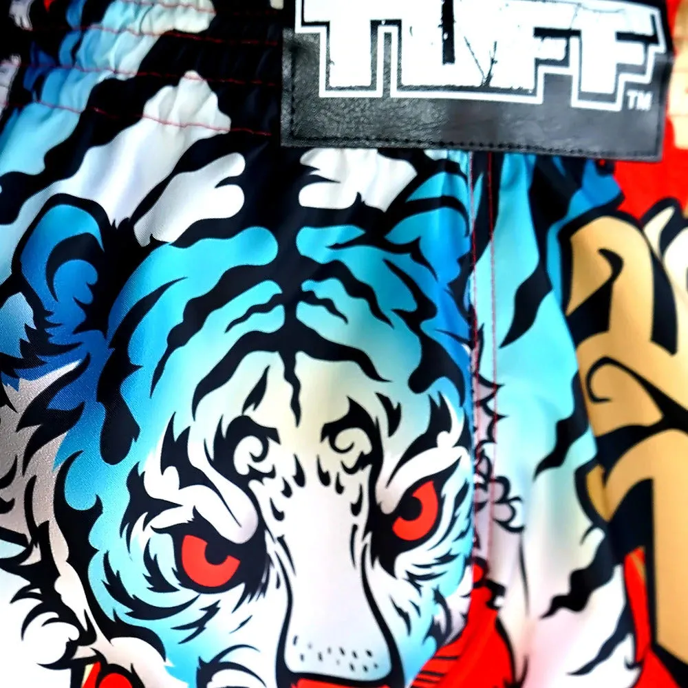 TUFF Retro Style Shorts - Cruel Tiger