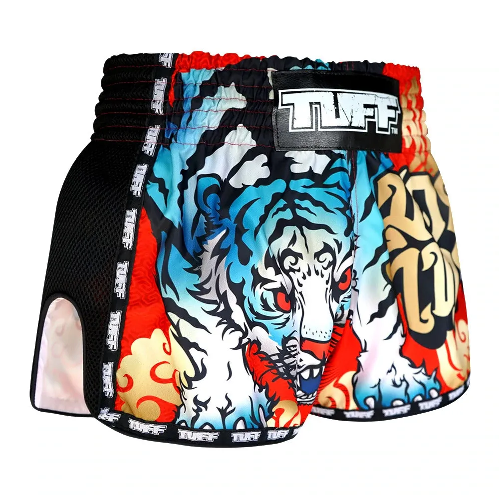 TUFF Retro Style Shorts - Cruel Tiger