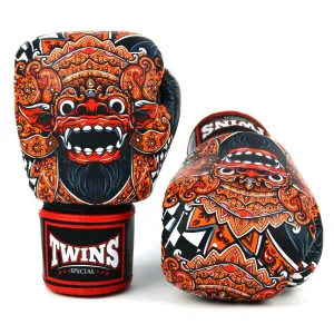 Twins FBGVL3-59 Barong Boxing Gloves - Black/Red