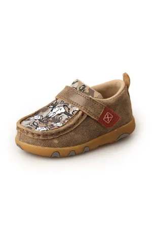 Twisted X Mocs Infants Barbed Skull